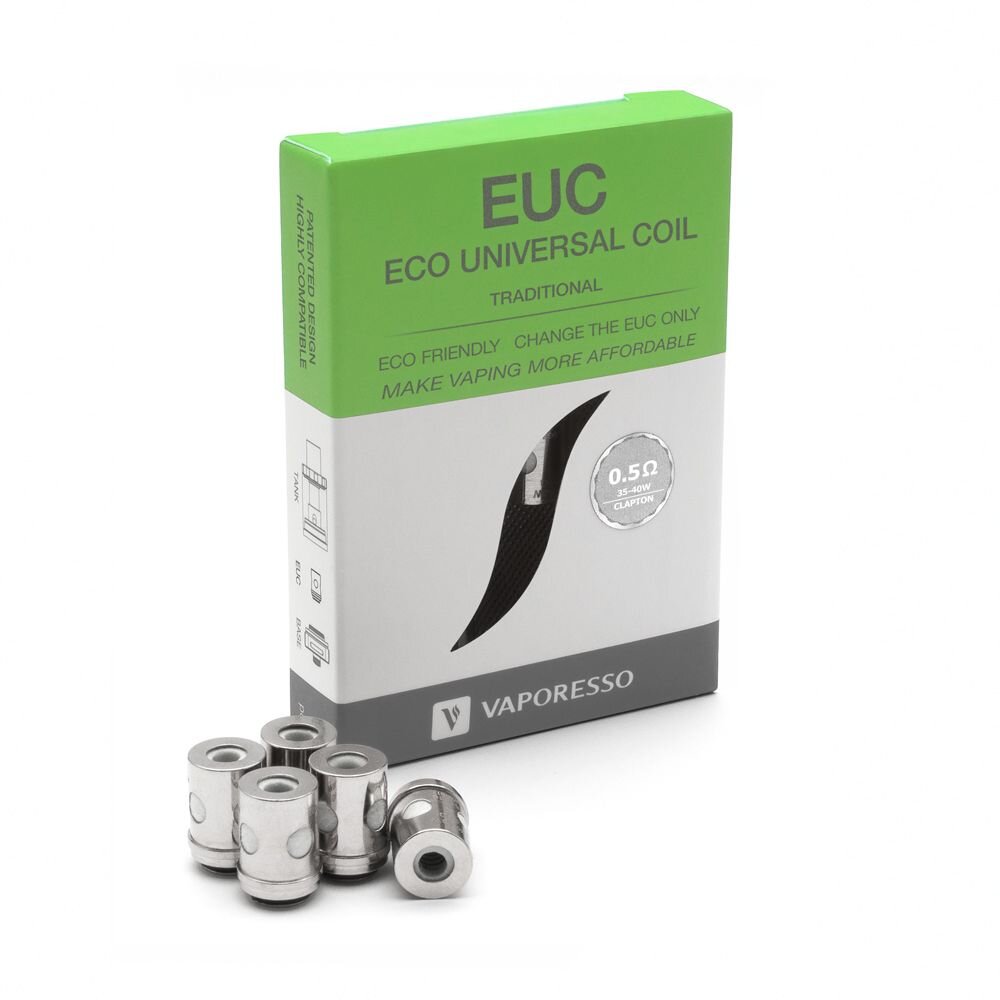 EUC Eco Universal Coils (Pack of 5)