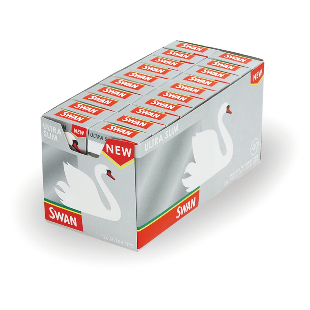 Swan ULTRA Slim Filter Tips - Box Of 20 Packs