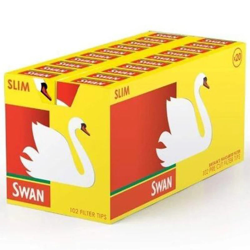 Swan Slim Filter Tips - Box Of 20 Packs