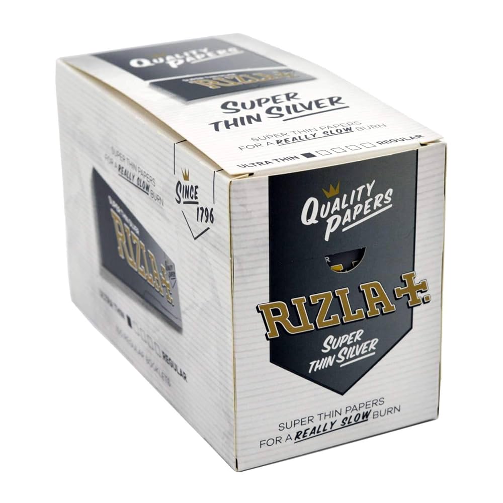 Rizla Silver Medium Regural (100 Pcs)