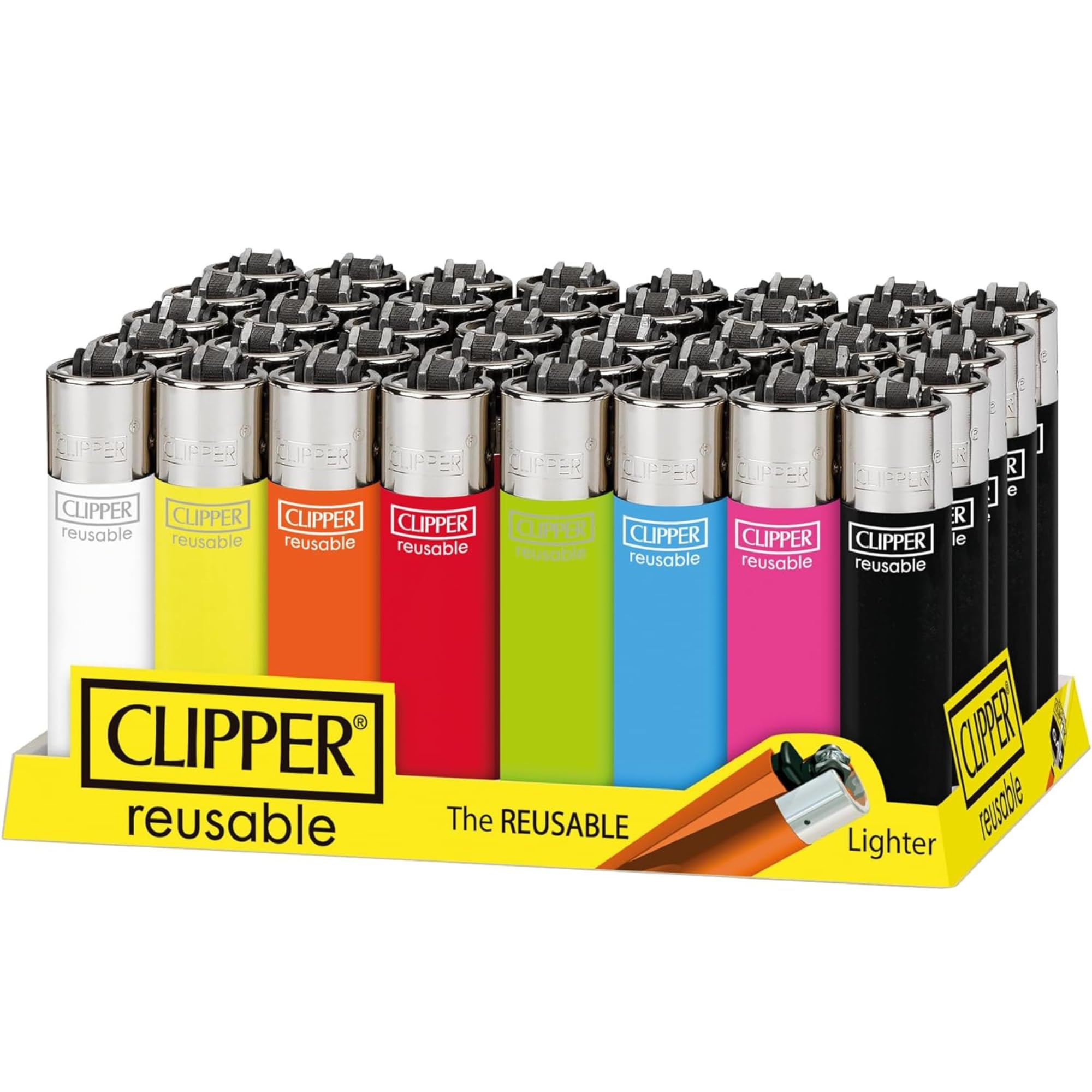 Clipper Lighter Multi Pack 48Pcs