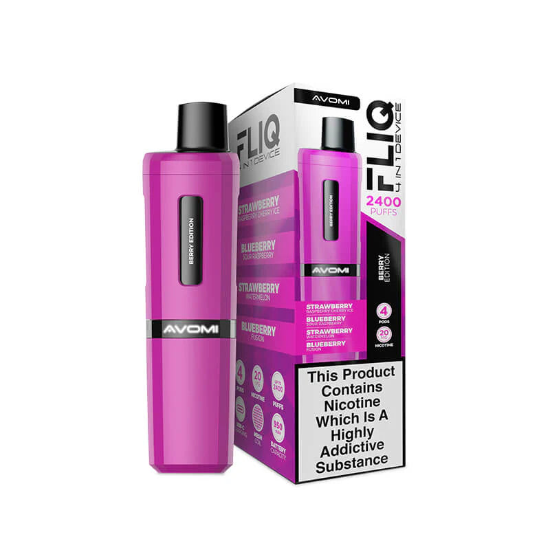 Avomi Fliq Starter Kit 2400 Puffs