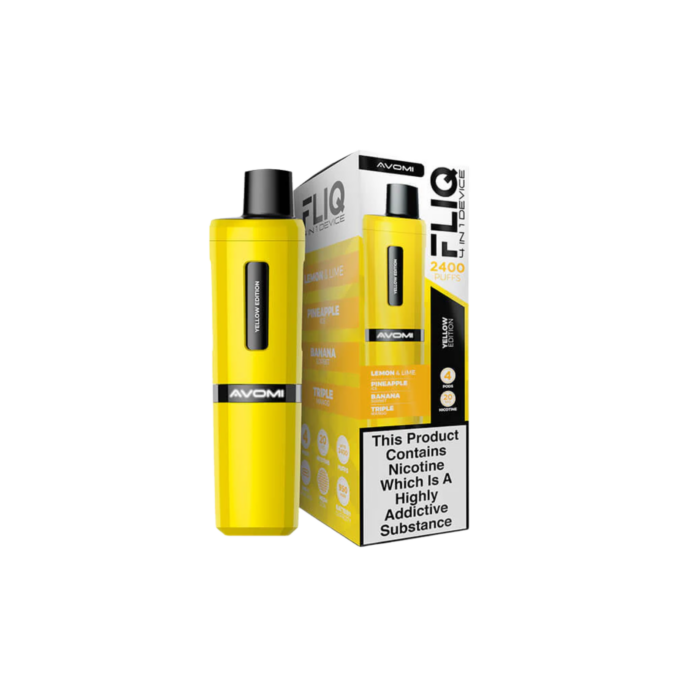 Avomi Fliq Starter Kit 2400 Puffs