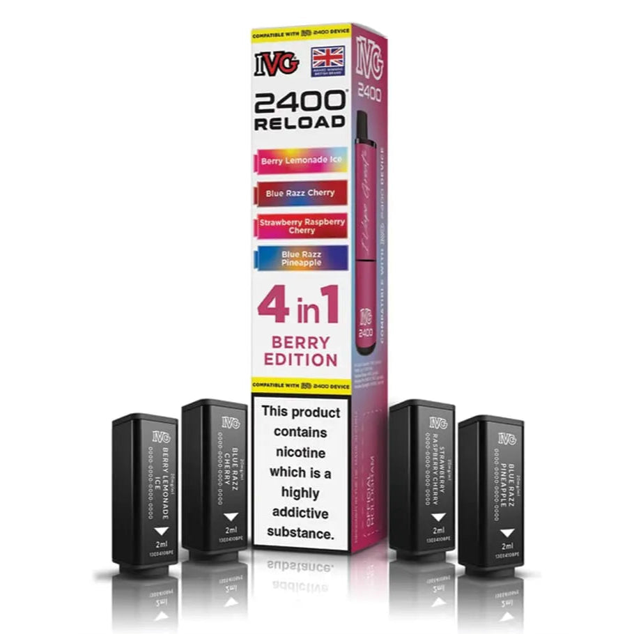 IVG 2400 Reload 4 in 1 Prefilled Pods
