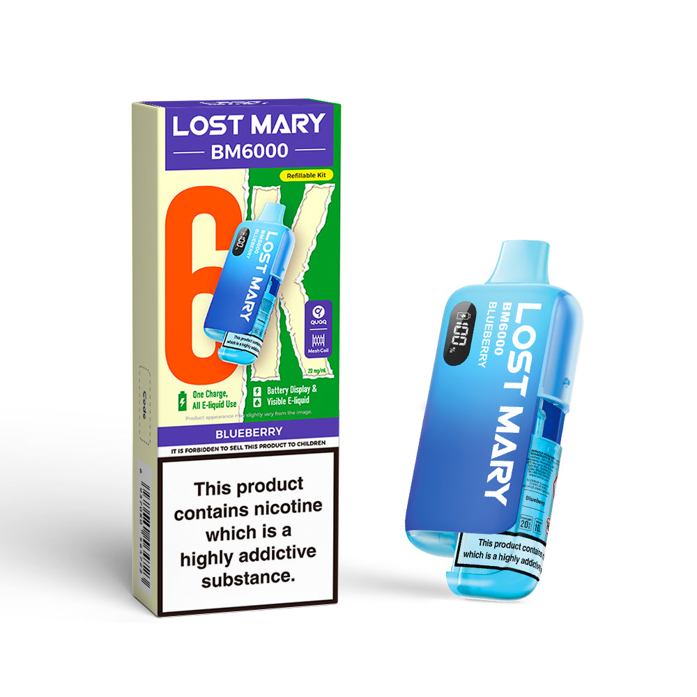 Lost Mary BM6000 Refillable Pod Kit (New)