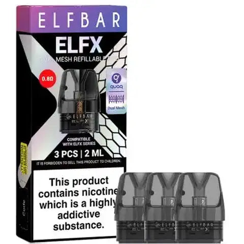 Elf Bar ELFX Empty Pods / 3pack