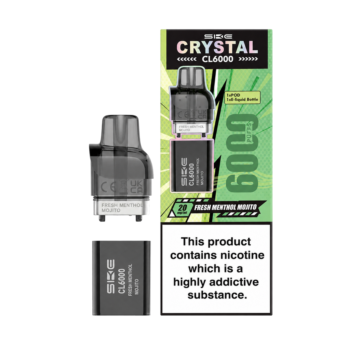 SKE Crystal CL6000 Pods