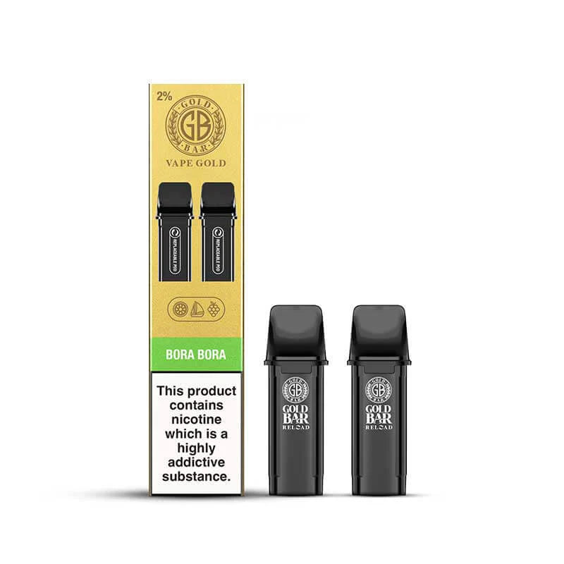 Gold Bar Reload Prefilled Pod (Pack of 2)