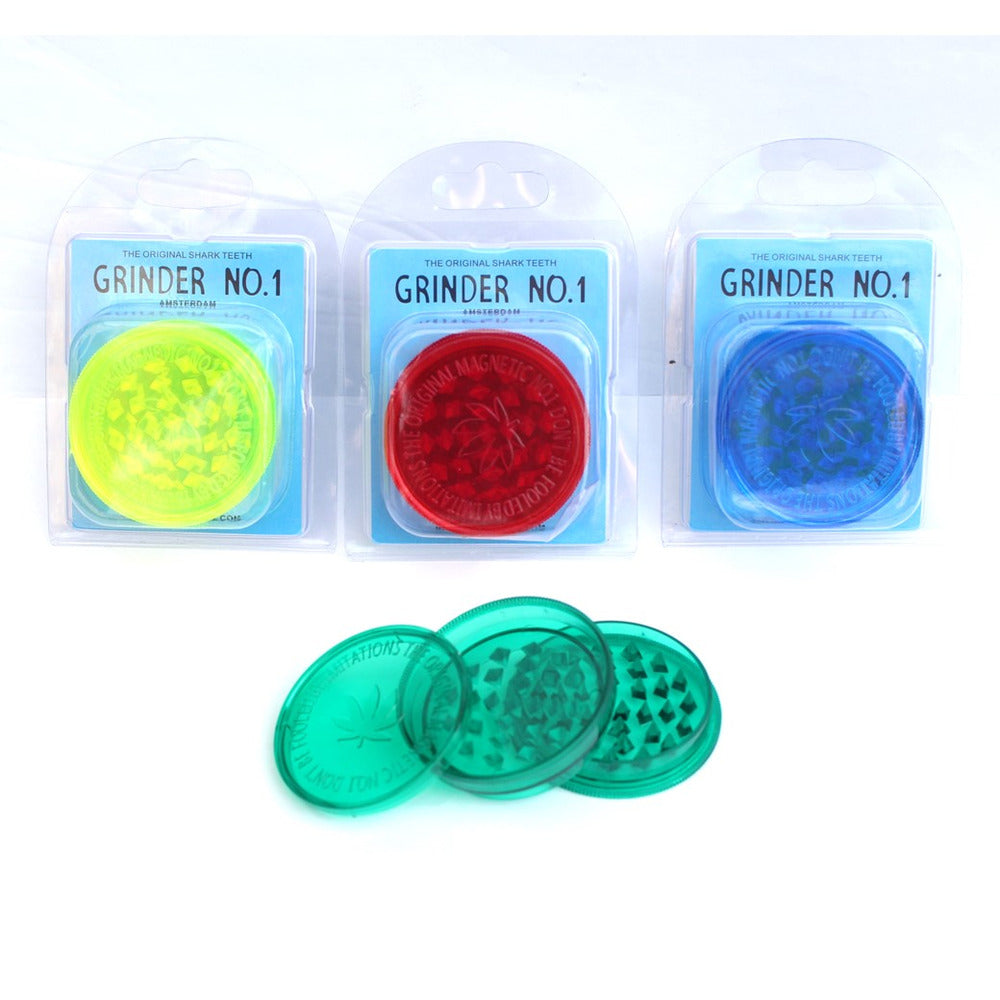 Grinder No 1 Plastic Grinders (Box of 12)