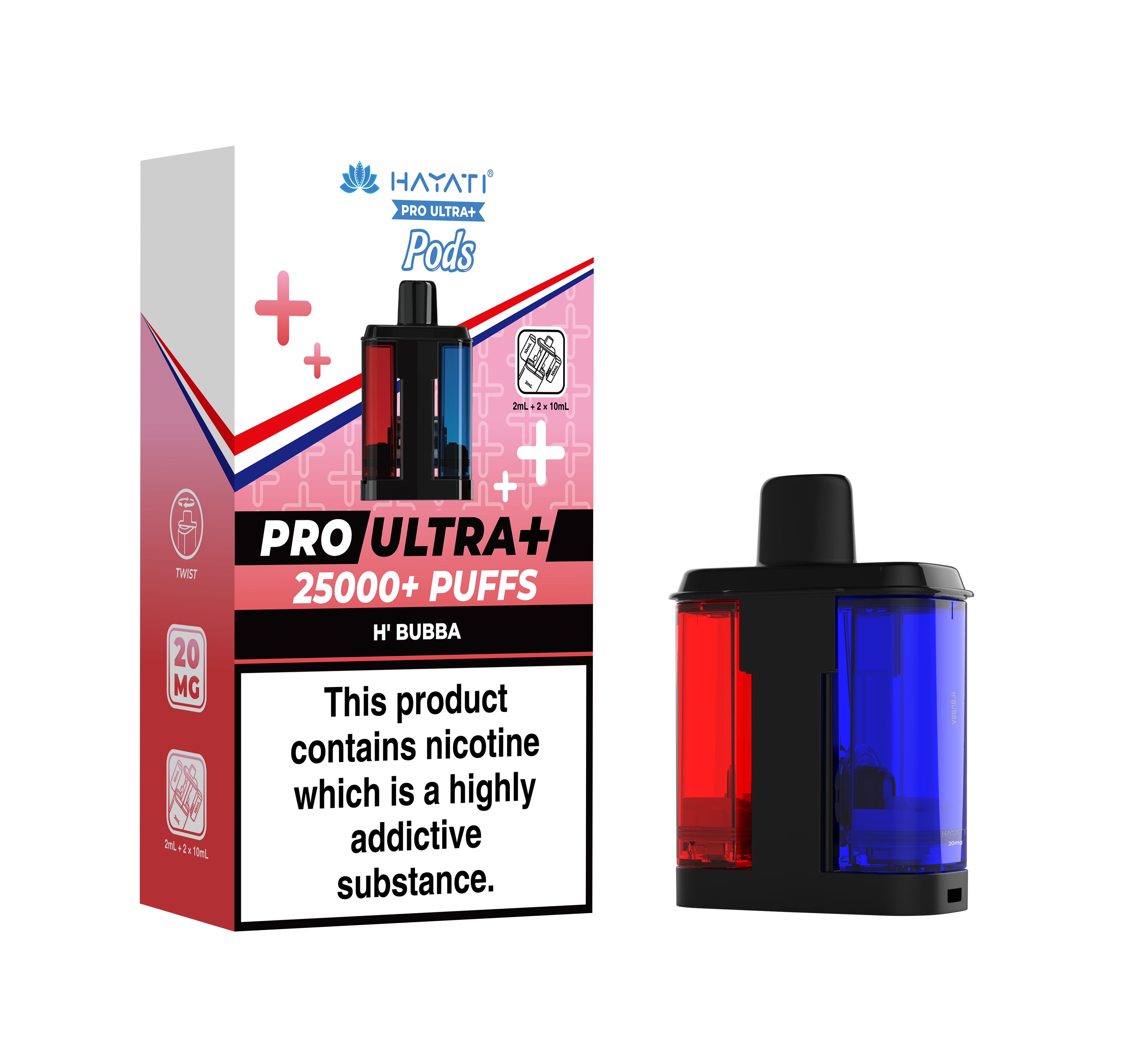 Hayati Pro Ultra + 25K Pods