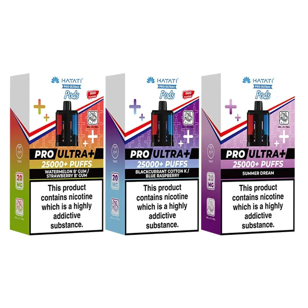 Hayati Pro Ultra + 25K Pods
