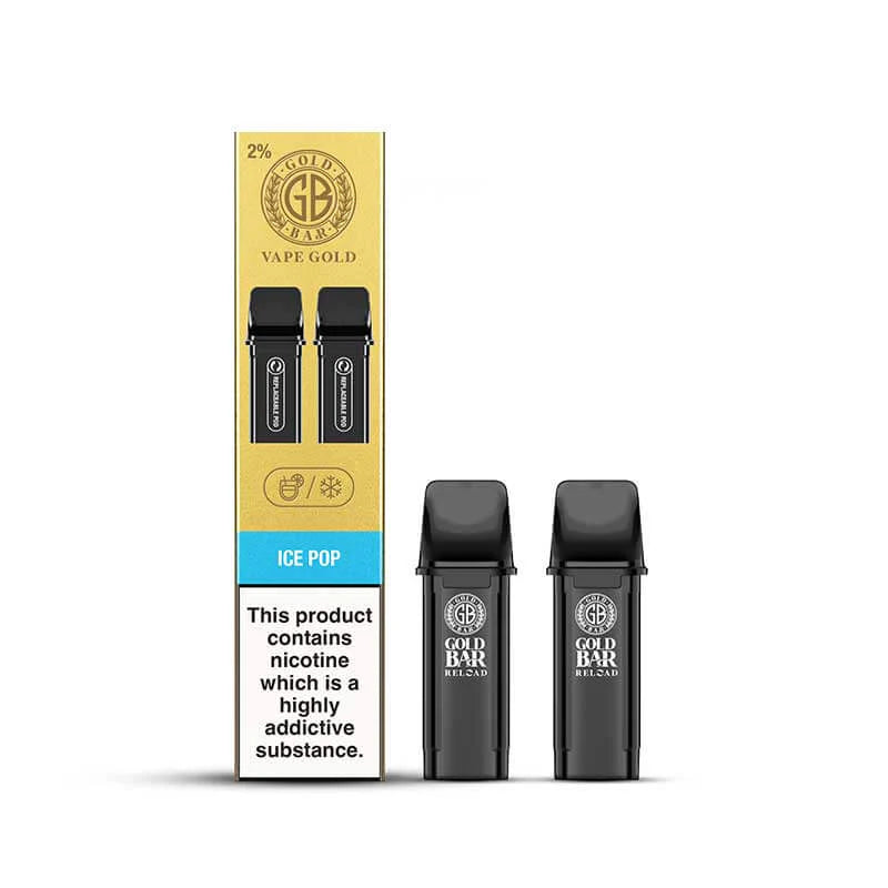 Gold Bar Reload Prefilled Pod (Pack of 2)
