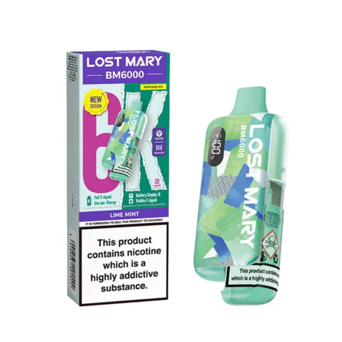 Lost Mary BM6000 Refillable Pod Kit (New)
