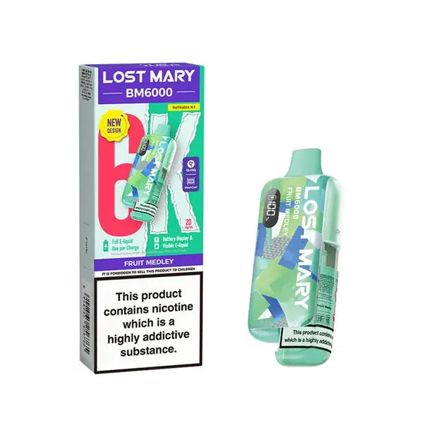 Lost Mary BM6000 Refillable Pod Kit (New)
