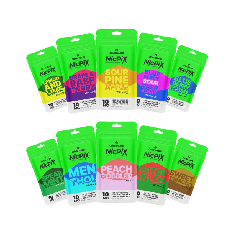 Nicpix Nicotine Infused Toothpicks 10mg