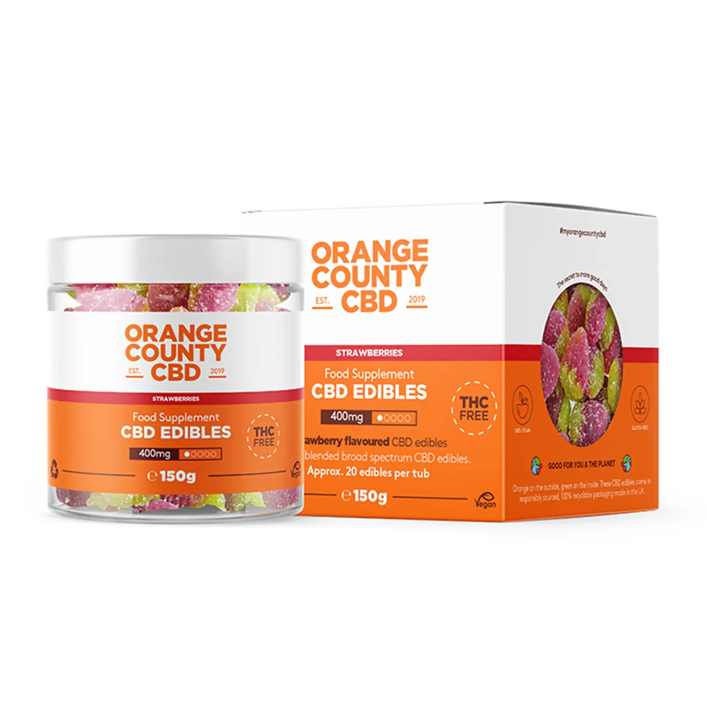 Orange County CBD - Small Tub (400mg)