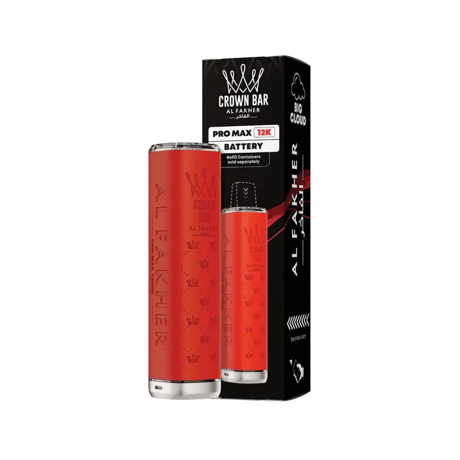 Al fakher Crown Bar Pro Max 12K Battery Case