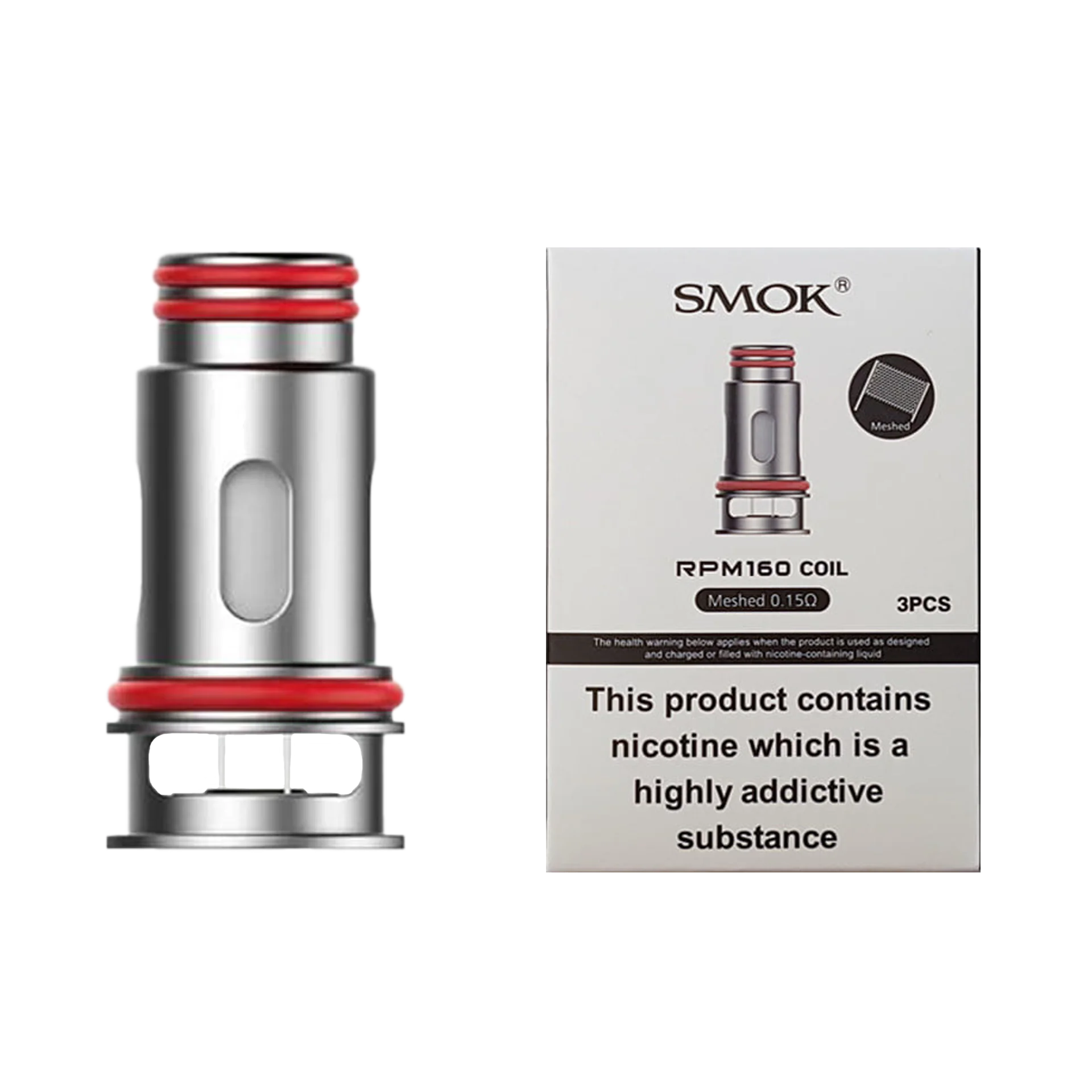 Smok RPM160 Meshed 0.15Ohm (Pack of 3)