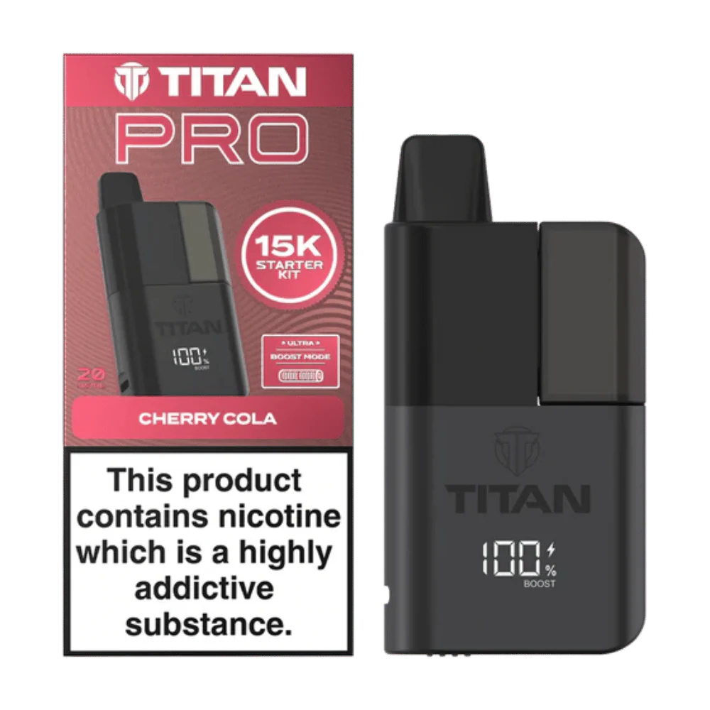 Titan Pro 15K Prefilled Vape Kit