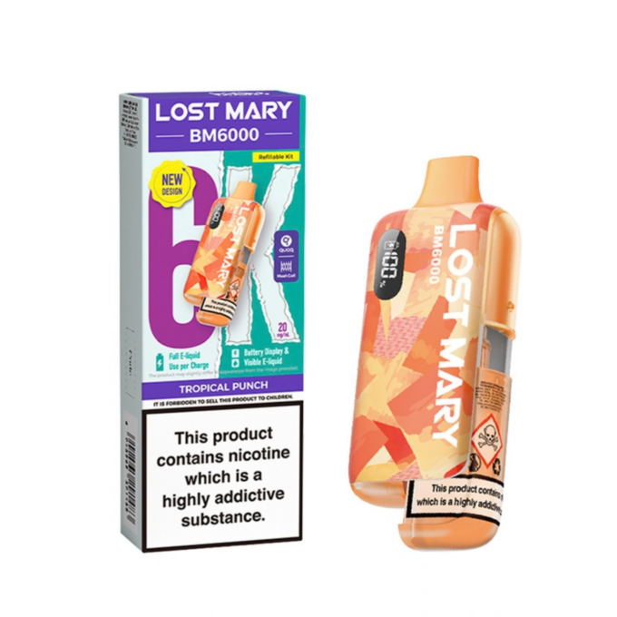 Lost Mary BM6000 Refillable Pod Kit (New)