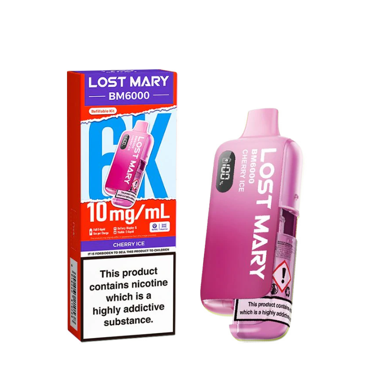 Lost Mary BM6000 Refillable Pod Kit 10mg