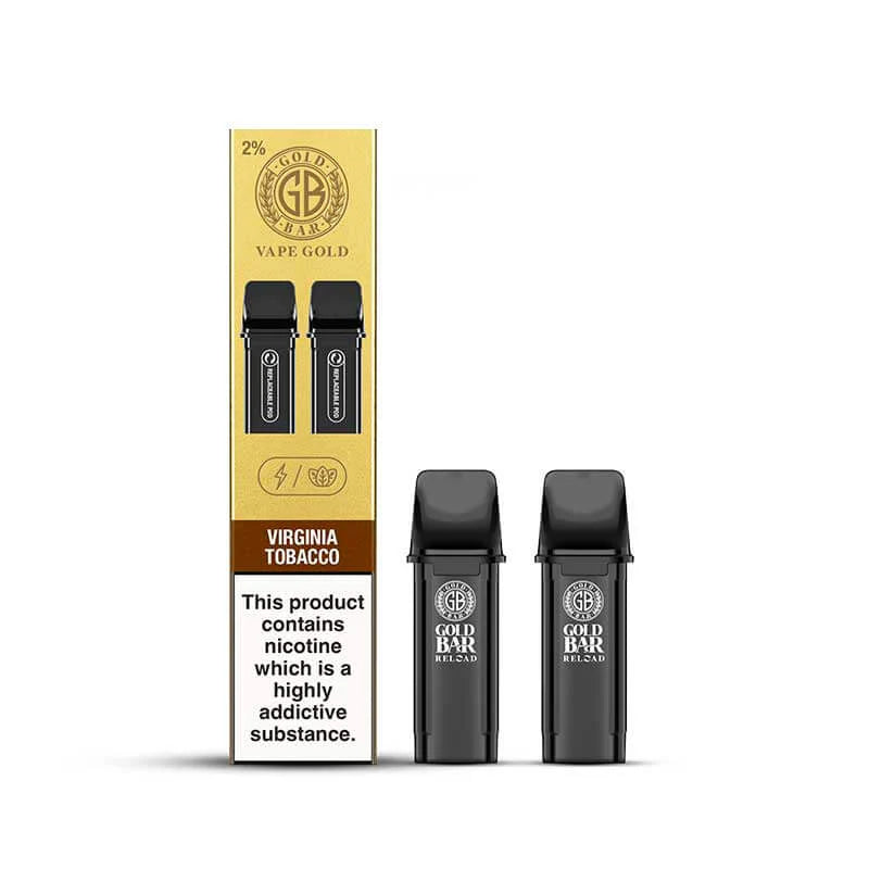 Gold Bar Reload Prefilled Pod (Pack of 2)