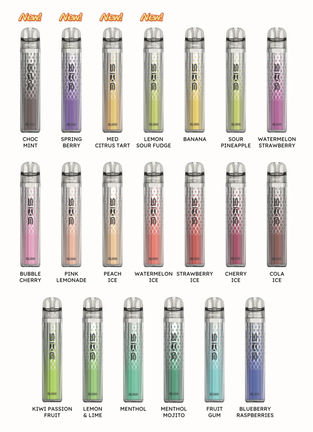 SKE CL2000 Pre-filled Vape Kit