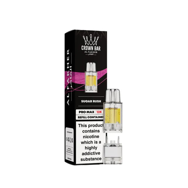 Al fakher Crown Bar 12K Refill Pods