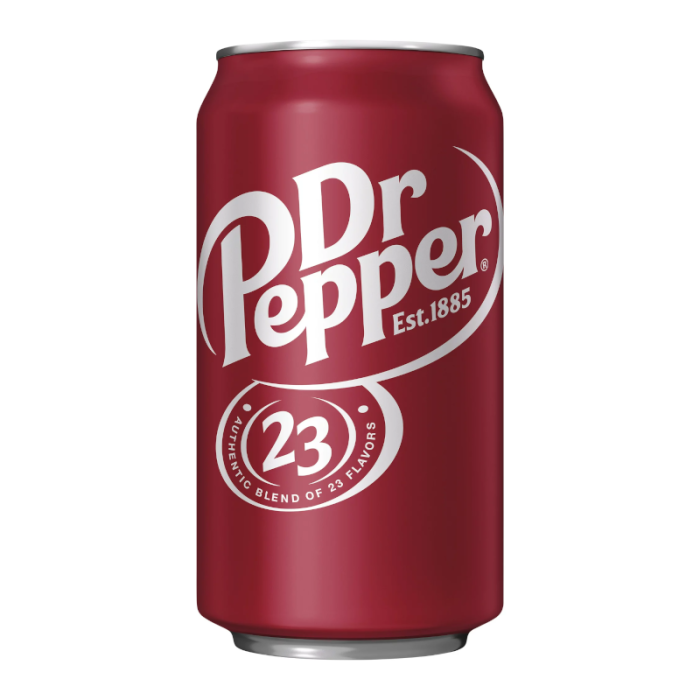 Dr Pepper 355ml Cans (USA) (12 Pcs)