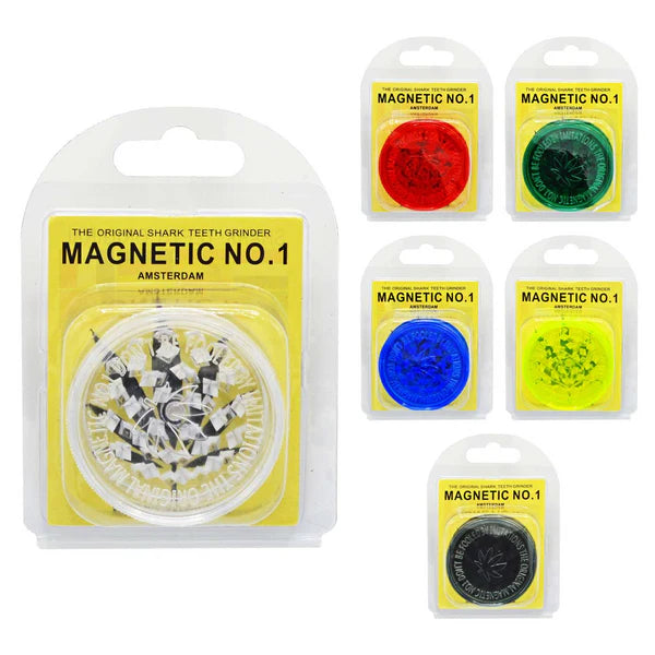 Magnetic No 1 Plastic Grinders (Box of 12)