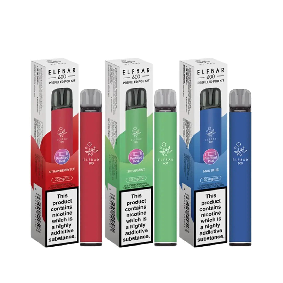 Elfbar 600 Prefilled Pod Kit (New)