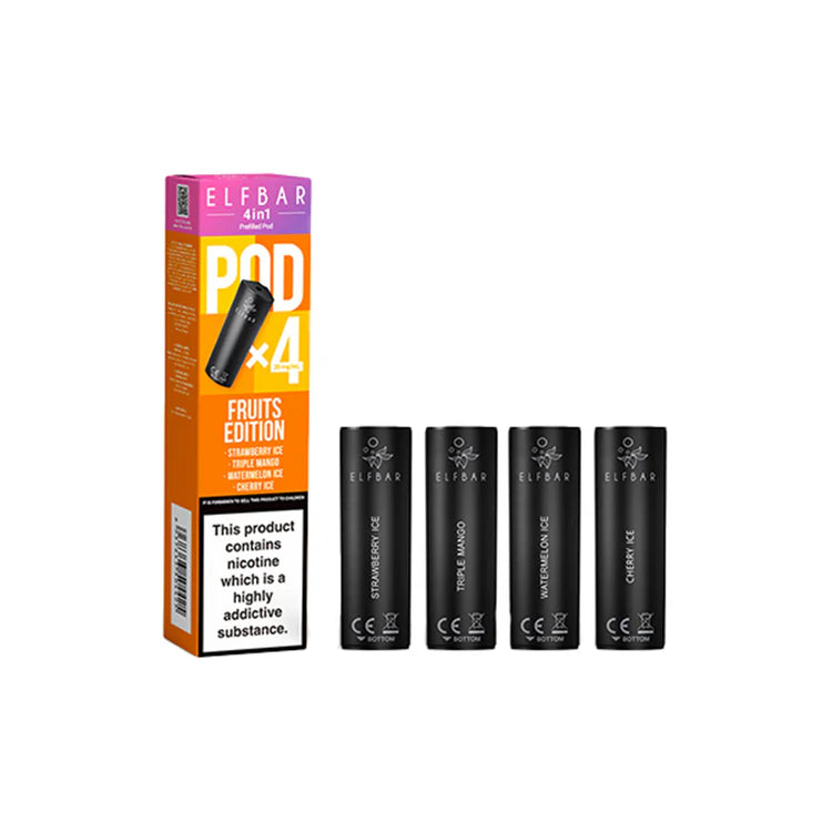ElfBar 4 in 1 Prefilled Pods Pack of 4