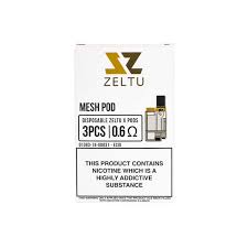 Zeltu X Disposable Pods 1.6Ohm (Pack of 3)