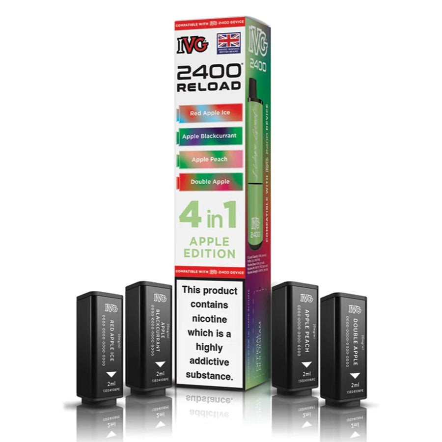 IVG 2400 Reload 4 in 1 Prefilled Pods