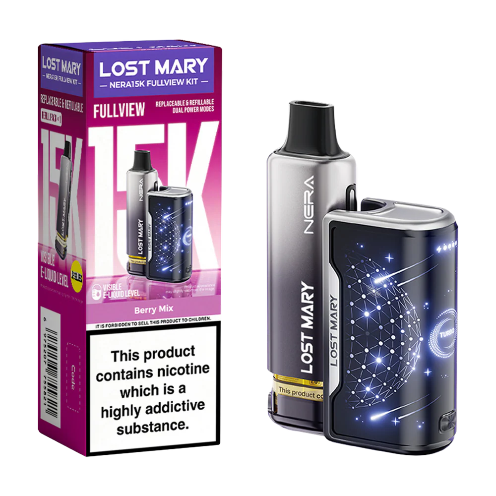 Free Lost Mary Nera 15K Refillable Pod Kit