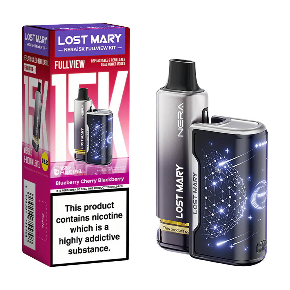 Free Lost Mary Nera 15K Refillable Pod Kit
