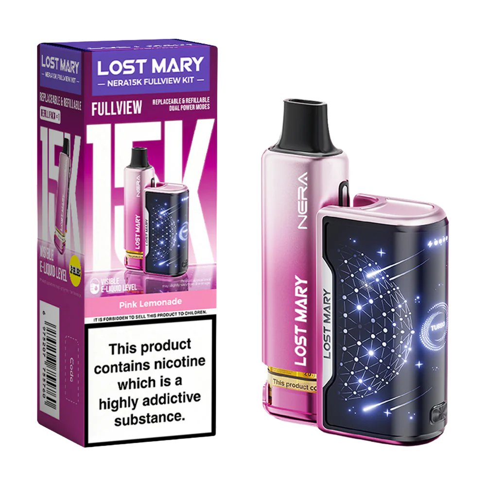 Free Lost Mary Nera 15K Refillable Pod Kit
