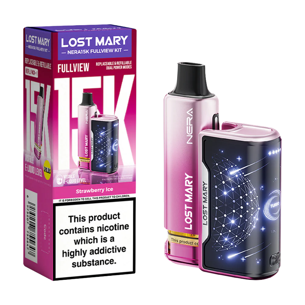 Free Lost Mary Nera 15K Refillable Pod Kit