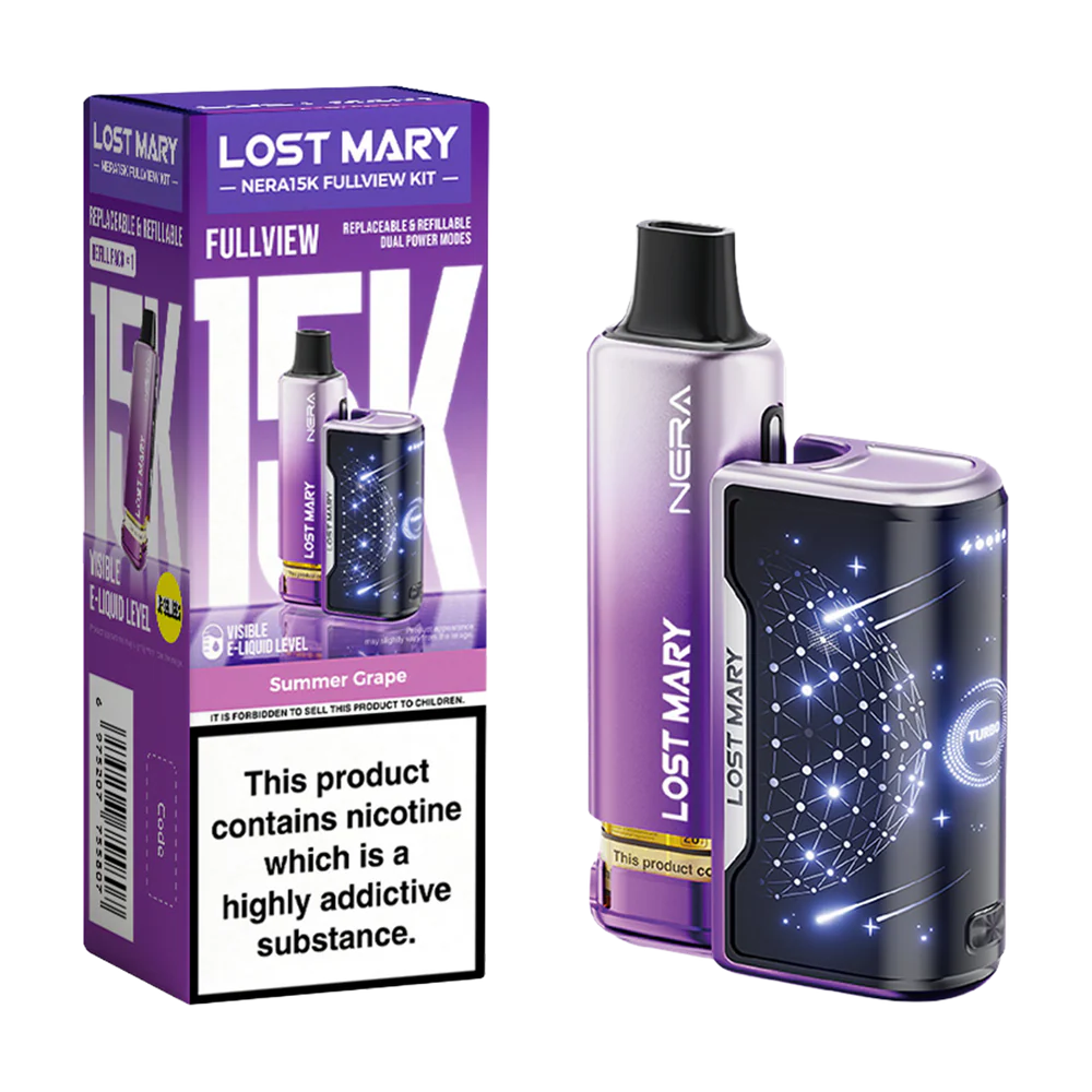 Free Lost Mary Nera 15K Refillable Pod Kit