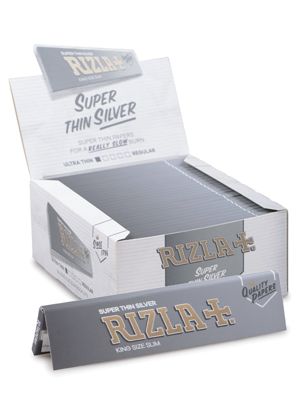 Rizla Silver Super King Ultra Thin (50 Pcs)