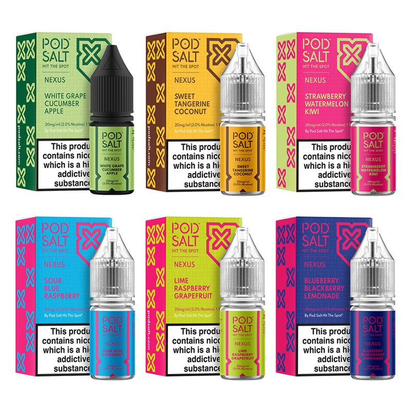 Pod Salt Nexus 10mg and 20mg (Old packaging)