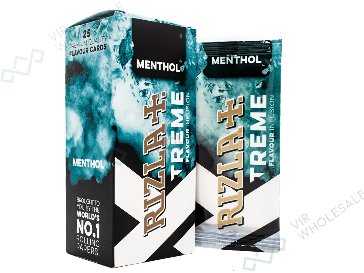 Rizla Flavour Infusion TREME Menthol - Pack of 25 Cards