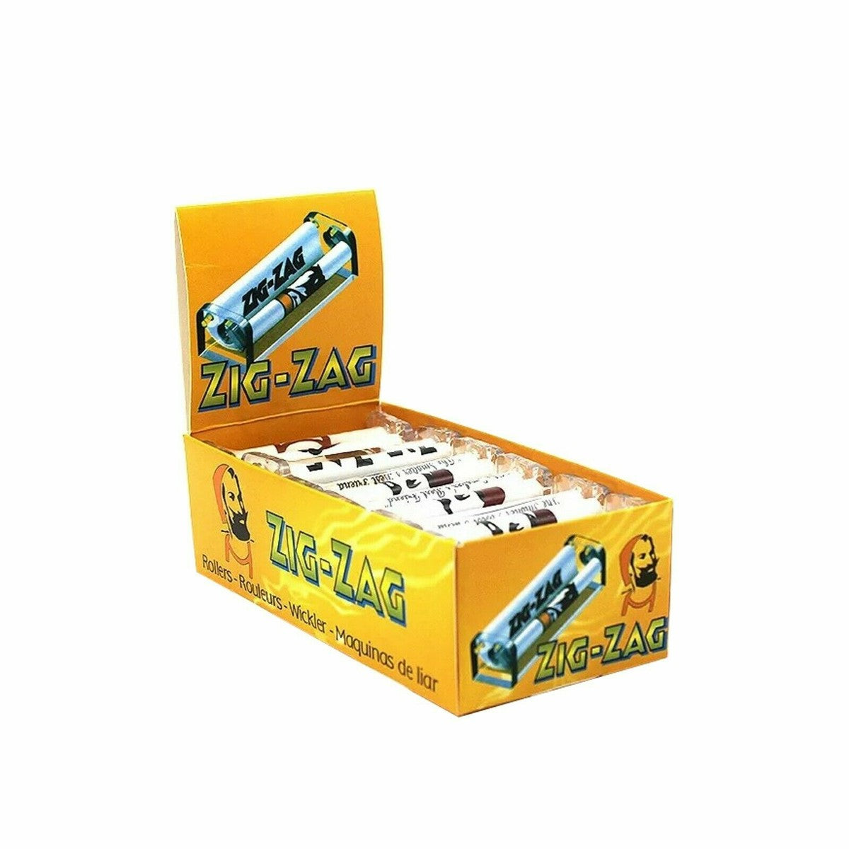 ZIG ZAG 12 X Zig Zag Regular Rolling Machines Full Box of 12