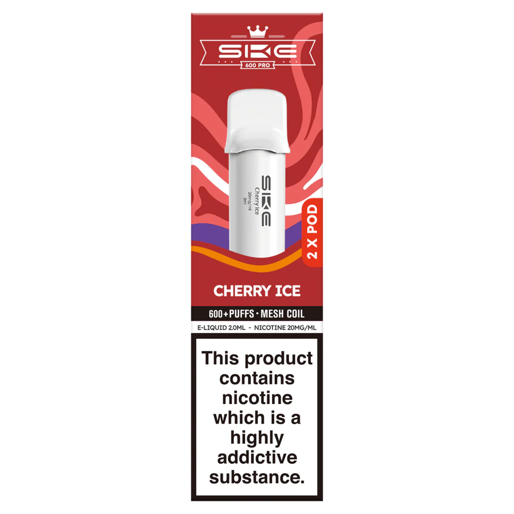 SKE 600 Pro Prefilled Pods (Pack of 2)