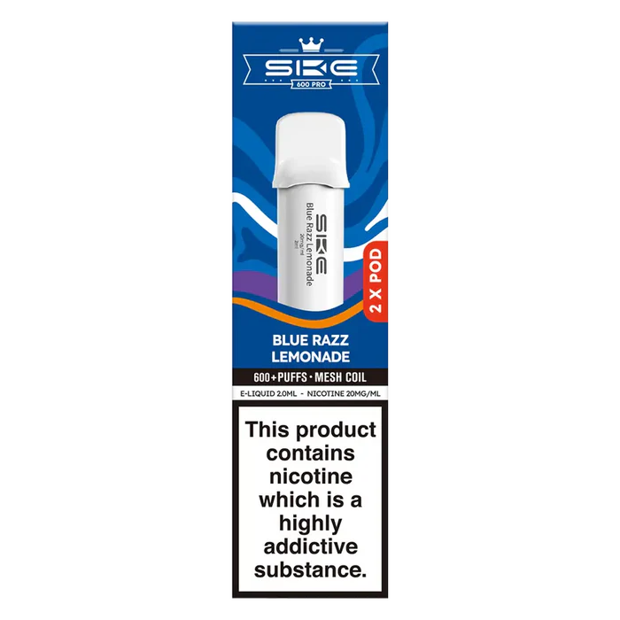 SKE 600 Pro Prefilled Pods (Pack of 2)