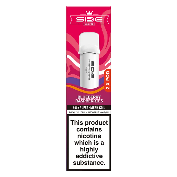 SKE 600 Pro Prefilled Pods (Pack of 2)