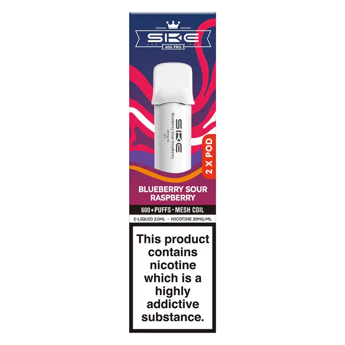 SKE 600 Pro Prefilled Pods (Pack of 2)