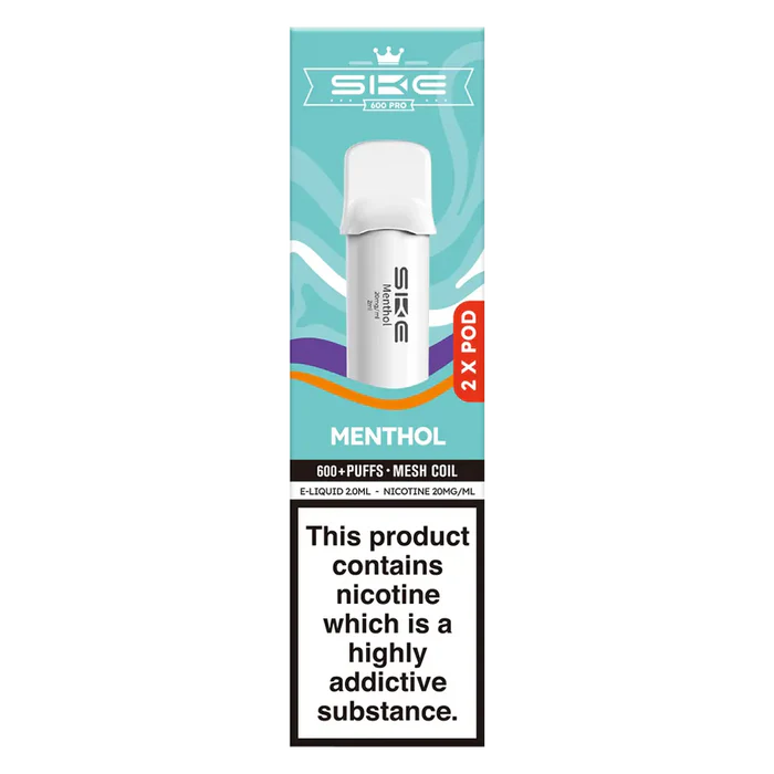 SKE 600 Pro Prefilled Pods (Pack of 2)