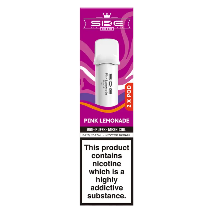 SKE 600 Pro Prefilled Pods (Pack of 2)