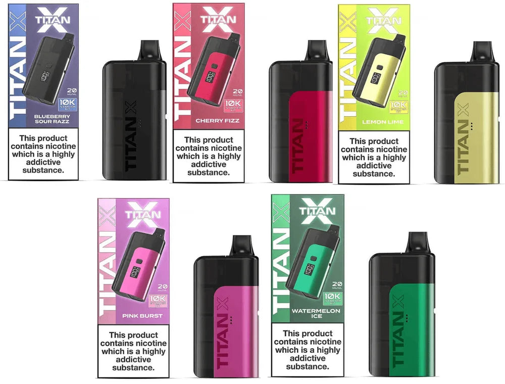 Titan X Prefilled Vape Kit Titan X Prefilled Vape Kit
